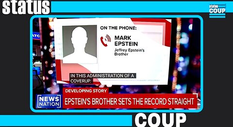EPSTEIN'S BROTHER ACCUSES TRUMP OF DESTROYING EVIDENCE: "ABSOLUTELY A COVER UP" 🔥