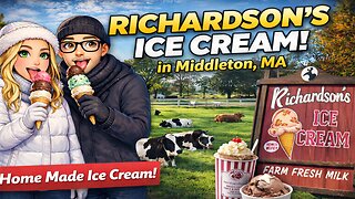 We Visited One of Massachusetts’ Most Popular Ice Cream Farms 🍨