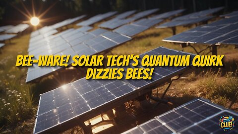 Quantum Dot Solar Panels Disrupt Honey Bee Navigation