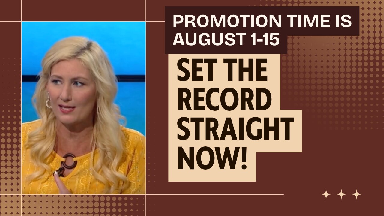 Glory Road TV Prophetic Word- Set the Record Straight in Promotion Time