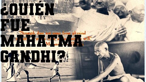 ¿Quién fue Mahatma Gandhi?