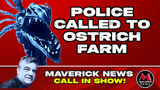BREAKING! - Ostrich SHOT at B.C. Ostrich Protest - Police Called To Scene |