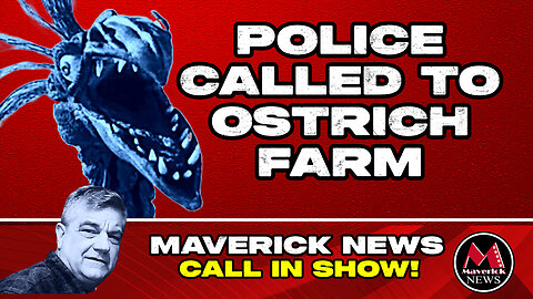 BREAKING! - Ostrich SHOT at B.C. Ostrich Protest - Police Called To Scene |