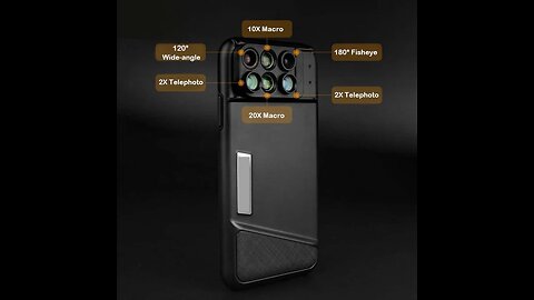 6-in-1 Lens Case That Makes Your iPhone a Serious Camera - Always Shoot Like a Pro