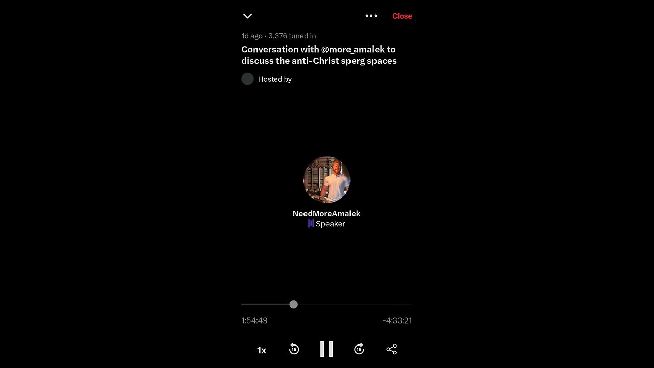 NeedMoreAmalek on X COOKS PositiveChristianity in a space about Christianity and the white race