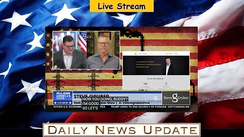 x346c: Steve Gruber Show - HUGE WIN ON CHINA TARIFF WAR