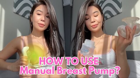How to Use a Manual Breast Pump Correctly | Step-by-Step Guide for Beginners #breastfeeding #breast