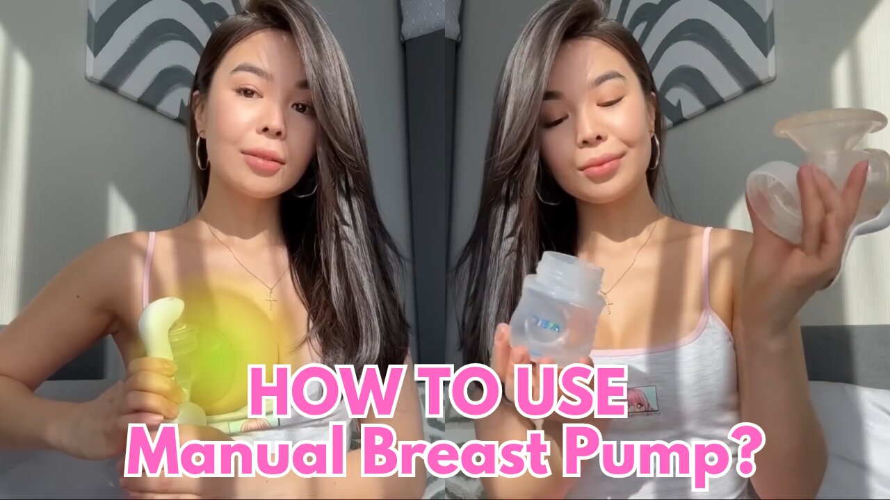 How to Use a Manual Breast Pump Correctly | Step-by-Step Guide for Beginners #breastfeeding #breast