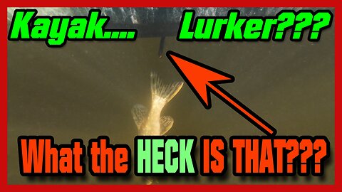 UNIDENTIFIED LURKER STALKS KAYAKER | We Need Your Help Identifying This!