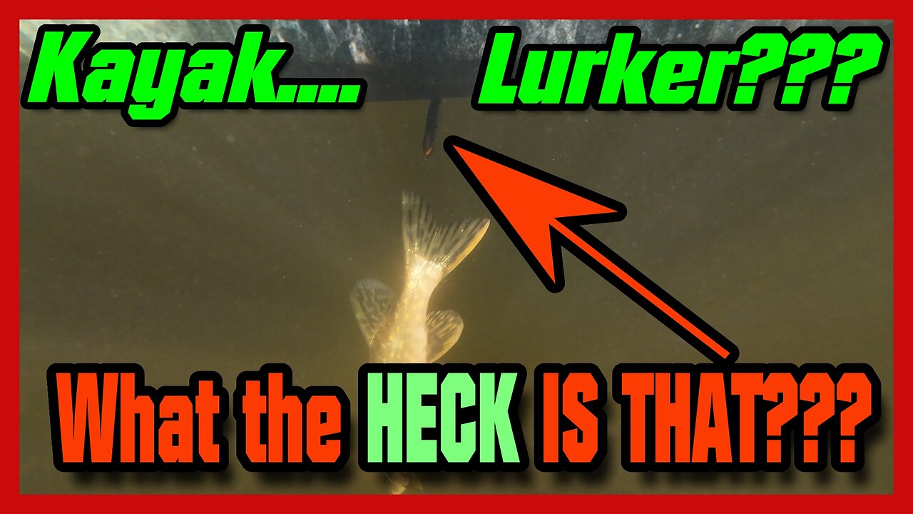 UNIDENTIFIED LURKER STALKS KAYAKER | We Need Your Help Identifying This!