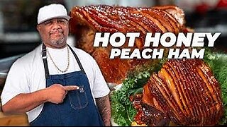 Holiday Worthy! Hot Honey Peach Ham Recipe That Steals the Show