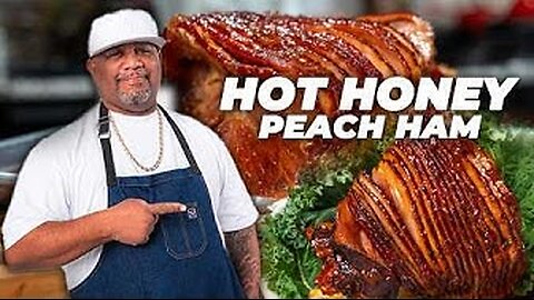 Holiday Worthy! Hot Honey Peach Ham Recipe That Steals the Show