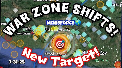 NEWSFORCE 🌎 War Zone Shifts! New Target! 🗺📍 🎯 7-31-25 Thursday Update!