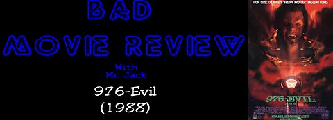 976-Evil (1988) -- Bad Movie Review