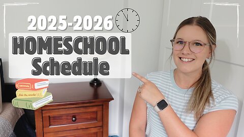 HOMESCHOOL SCHEDULE 2025/26.| Flexible Daily Routine for 5 Kids | Elementary - High School