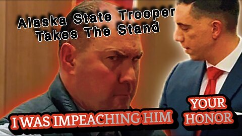 P,2 CRAZY: Alaska State Trooper Takes The Stand #brainless #government #police #news (MUST SEE)