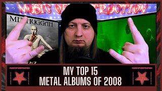 ⚡My Top 15 Metal Albums Of 2008⚡