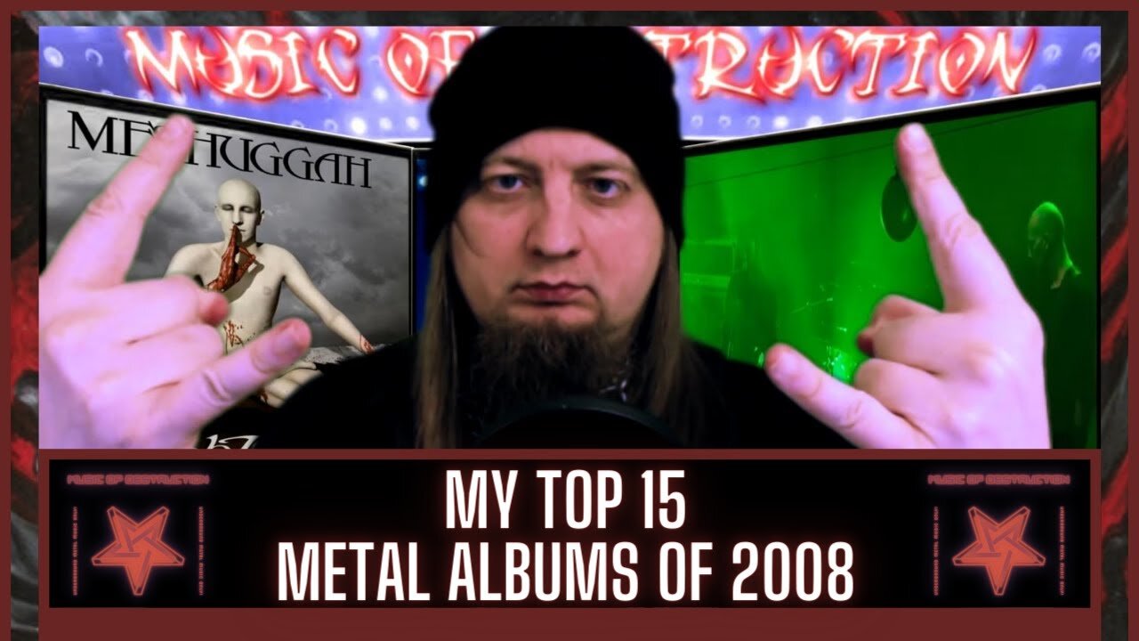 ⚡My Top 15 Metal Albums Of 2008⚡