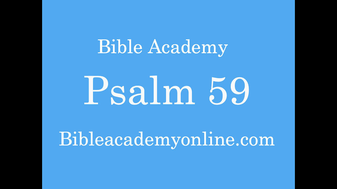 Psalm 59