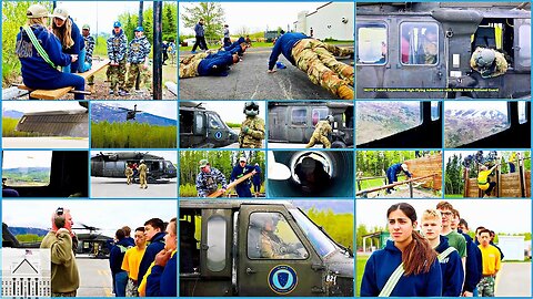 JROTC Cadets Experience High-Flying Adventure with Alaska Army National Guard