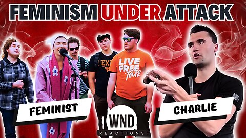 Is FEMINISM Really Under ATTACK by Charlie Kirk in this Heated Debate