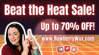 BEAT THE HEAT FLASH SALE! Tomorrow, July 17th