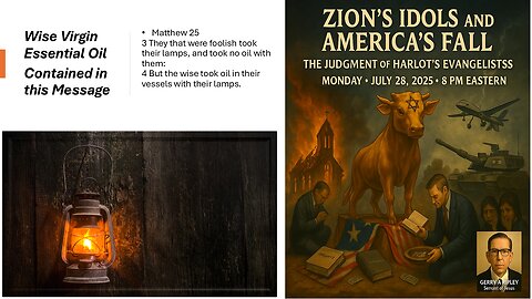 🔥📕 TITLE: ZION’S IDOLS AND AMERICA’S FALL🏛️ THE JUDGMENT OF THE HARLOT’S EVANGELISTS