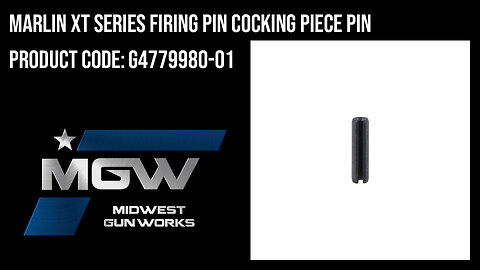 Marlin XT Series Firing Pin Cocking Piece Pin - G4779980-01