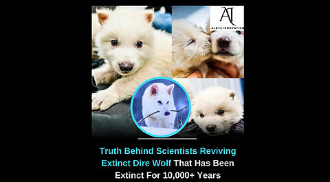 Dire Wolves Return? Scientists Revive Extinct Predator Using Ancient DNA in Groundbreaking Genetic