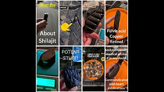 All about Shilajit mountain tar, April 2025