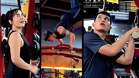 🔥Scaring People in The Gym With Calisthenics #117