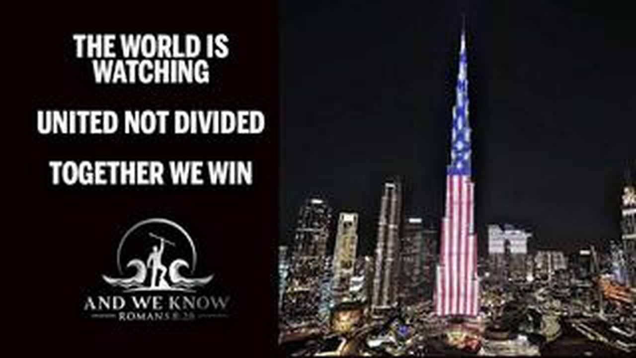 NOaDS 5.16.25: PRAY for those in HARMS WAY, The WORLD is WATCHING, UNITED not DIVIDED, WE win