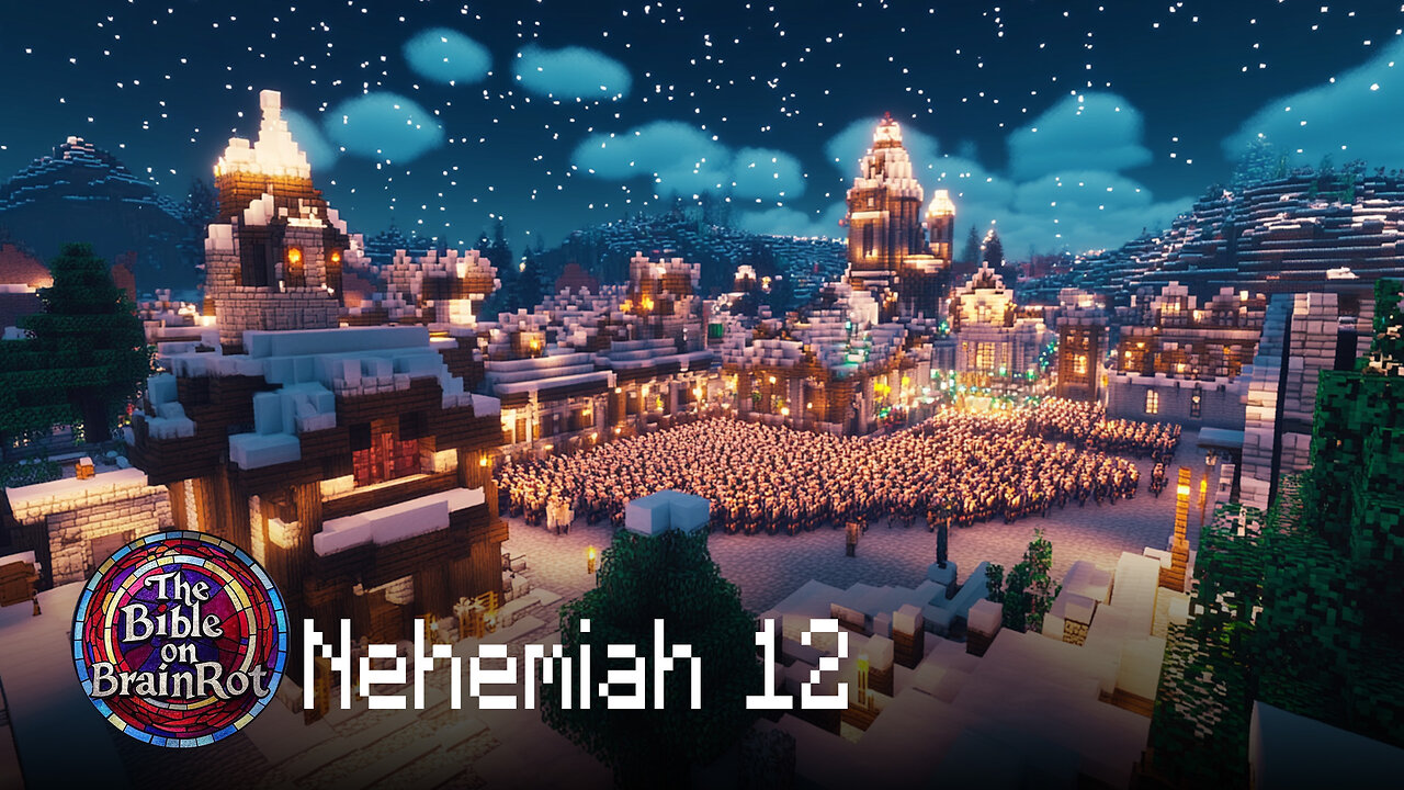 Nehemiah 12 – Dedication and Celebration | The Bible on BrainRot