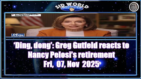 ‘Ding, dong’ Greg Gutfeld reacts to Nancy Pelosi’s retirement