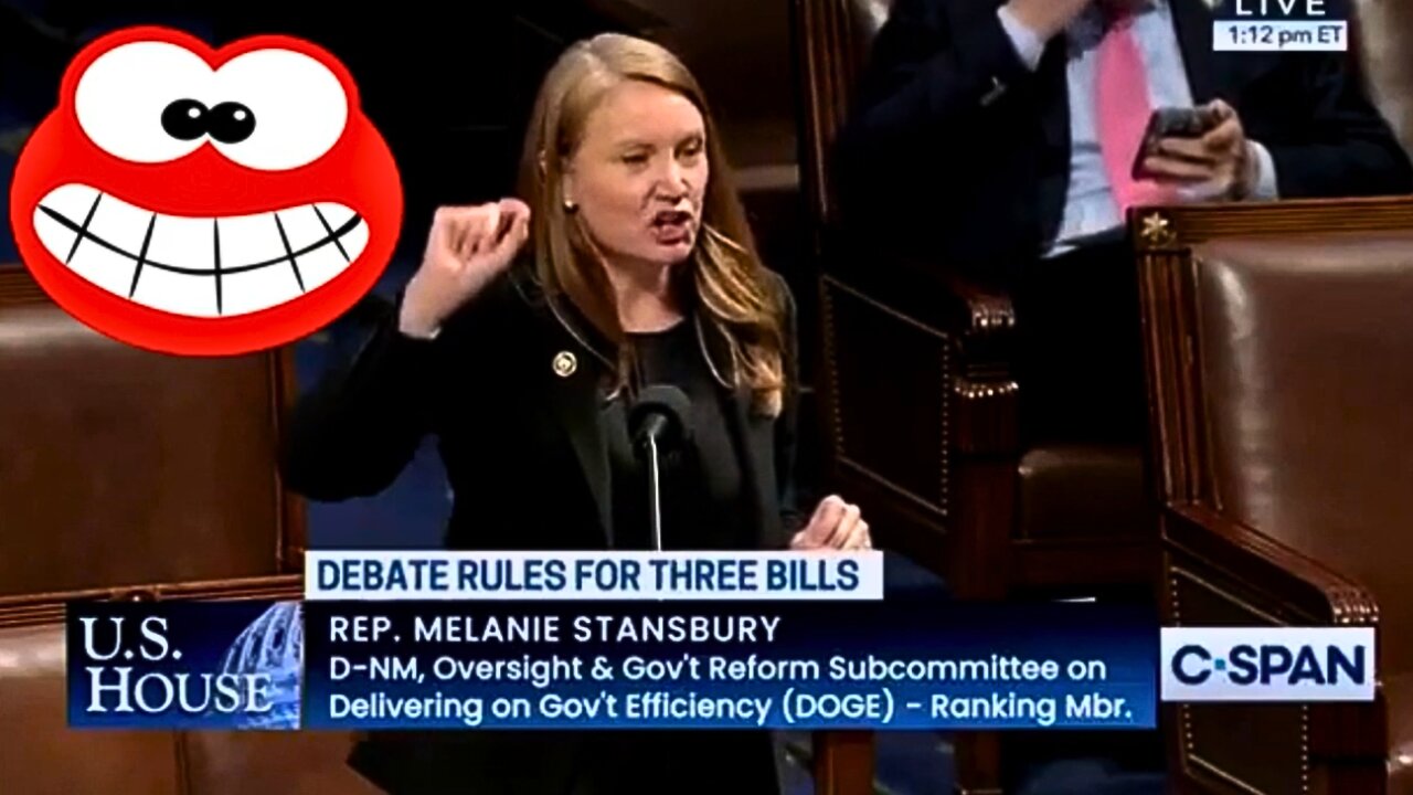 Liberal Congresswoman Goes Full Mental Jacket on House Floor