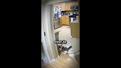 Dog saves a boy from a furious cat #shorts #shortsviral #dogs