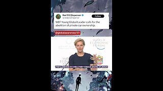 The World Economic Forum goal is to abolish private vehicle ownership.