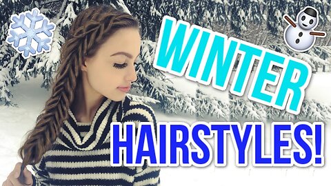 Cute Winter Hairstyles You Need To Try!