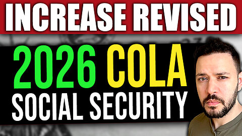 BREAKING: Social Security COLA Increase Was Just REVISED!