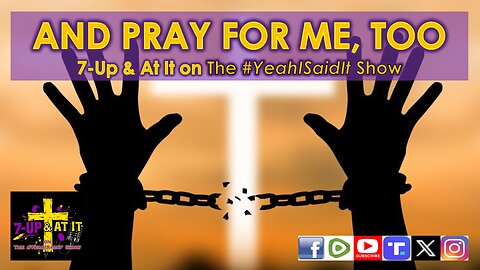WORD OF THE DAY: EPHESIANS 6:19-20 - "PRAY FOR ME TOO"