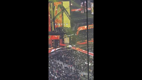 LA Knight entrance Wrestlemania 41 Las Vegas