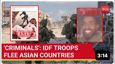 "IDF Soldiers Flee Asia Amid Fears of Gaza 'War Crimes'; Impact Felt in Sri Lanka, Thailand"