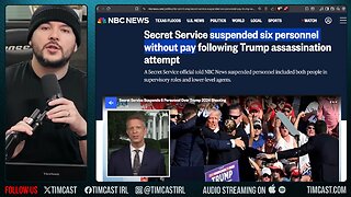 Secret Service ONLY SUSPENDED?! Trump Epstein Reaction Sparks Theory HES NOT IN CONTROL | Tim Pool