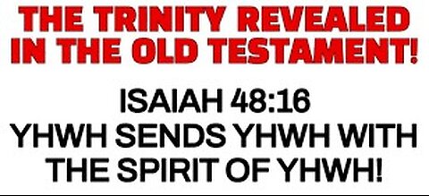 AMAZING CONFIRMATION FOR ISAIAH'S INSPIRATION & THE TRINITY IN ISAIAH 48:16 #truth #jesus #mary #jos