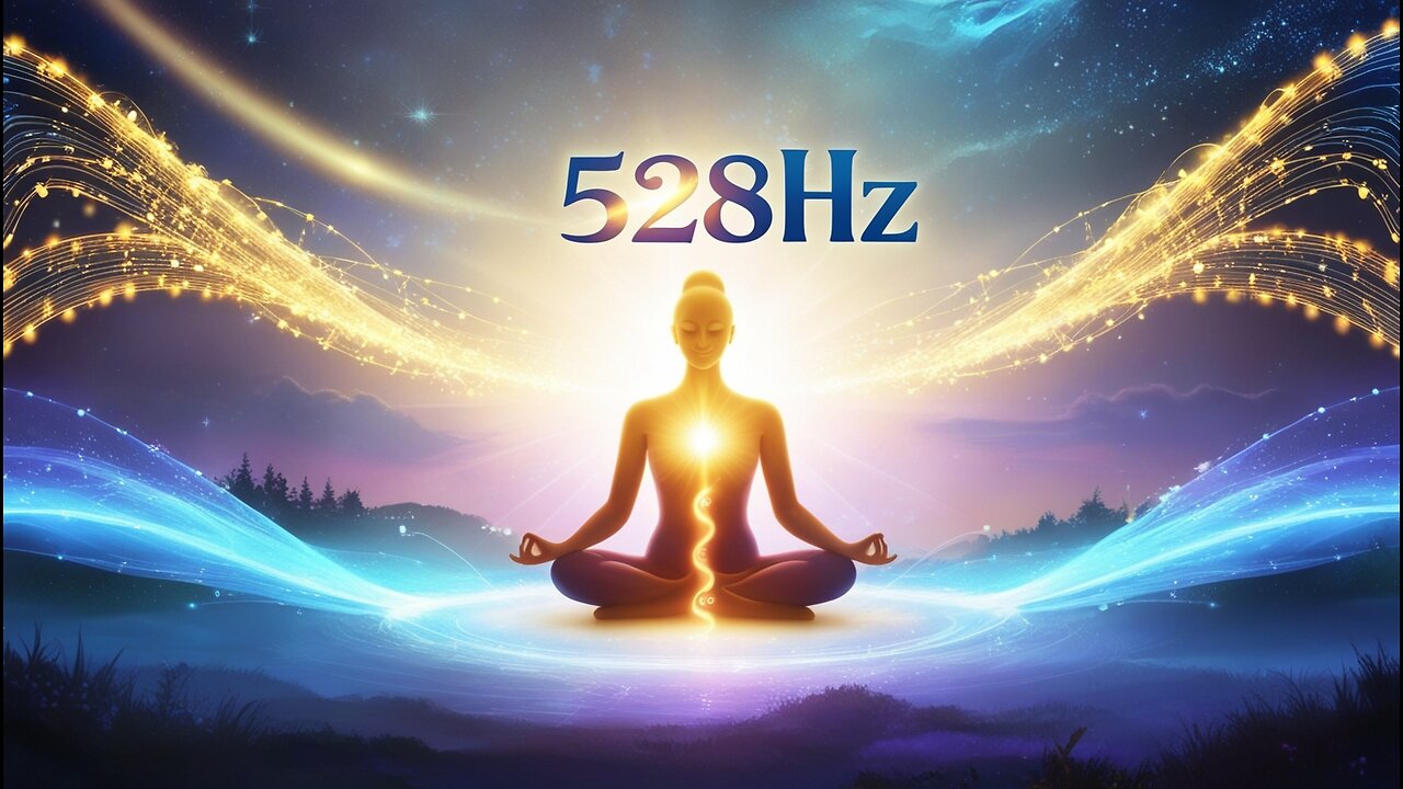 PURE VIBRATION, POSITIVE ENERGY | 528Hz Relaxing Meditation Music | Heal Mind & Body
