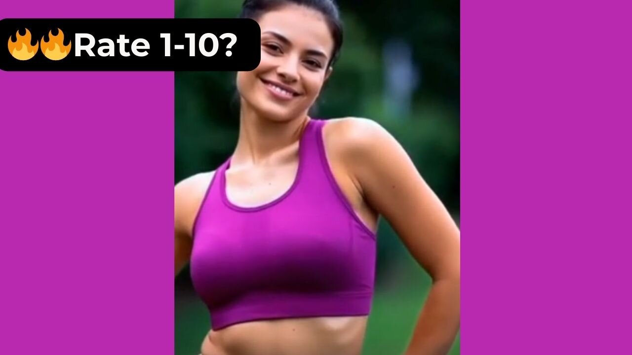 🔥 Rate This Pink Sportswear Outfit 1-10? | Supermodel Fitness 4K