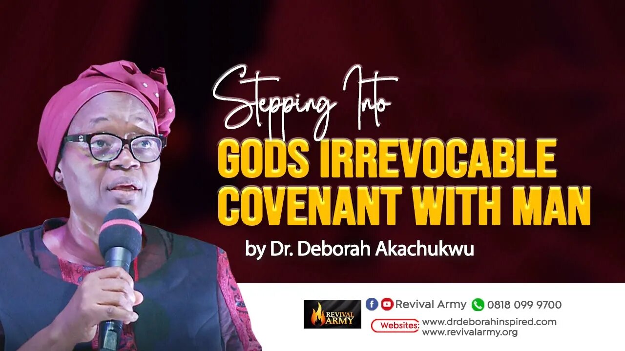 STEPPING INTO GODS IRREVOCABLE COVENANT WITH MAN