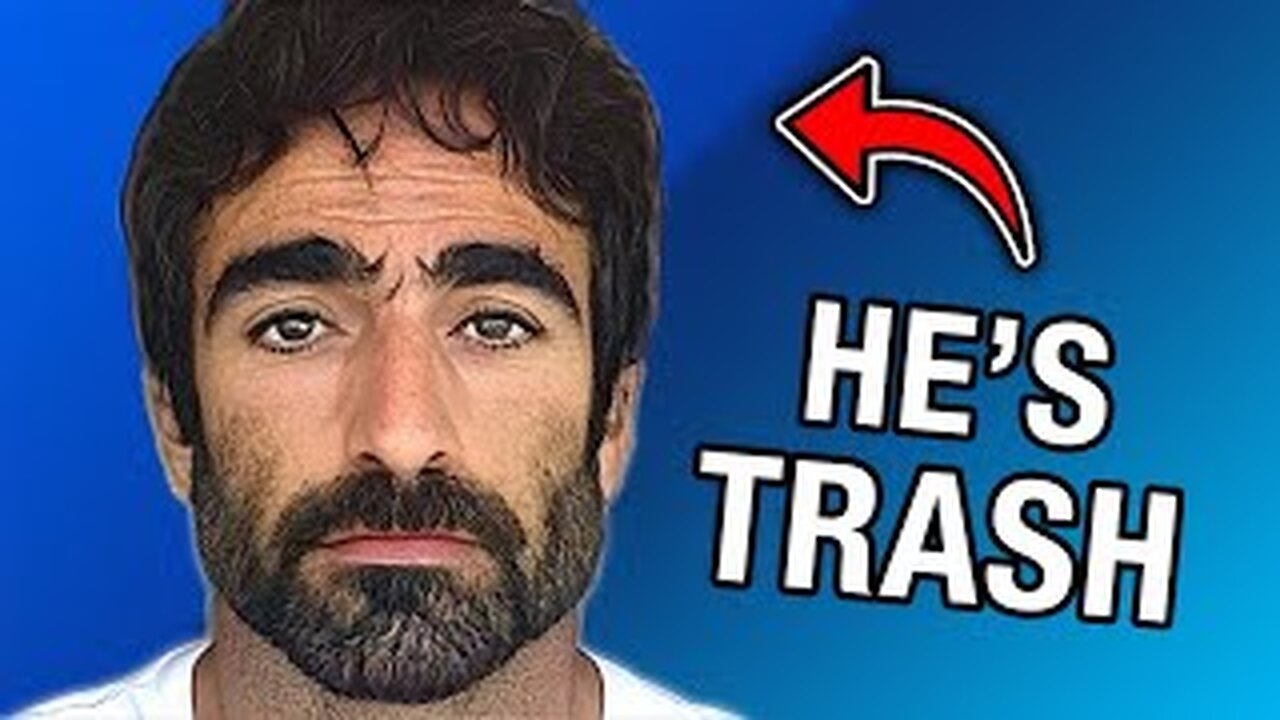 He’s trash.