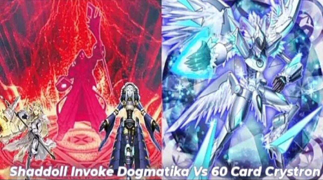 Yu-Gi-Oh! Duelingbook | Shaddoll Invoke Dogmatika Deck Vs 60 Card Crystron Deck