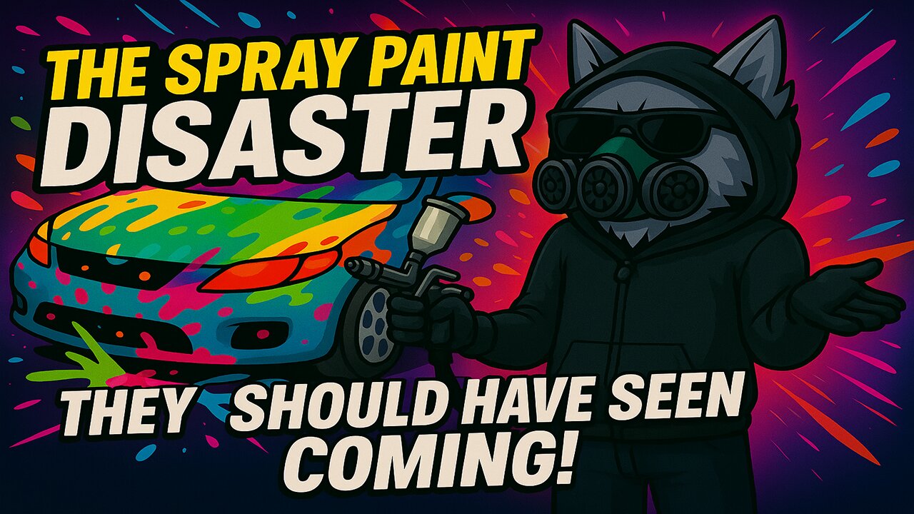 The Spray Paint Disaster They Should Have Seen Coming! - Spray Paint Simulator Demo